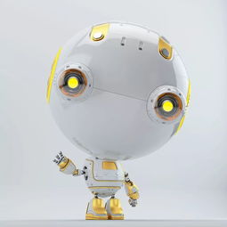 50張人工智能機器人超高清圖片 3d渲染 科幻海報